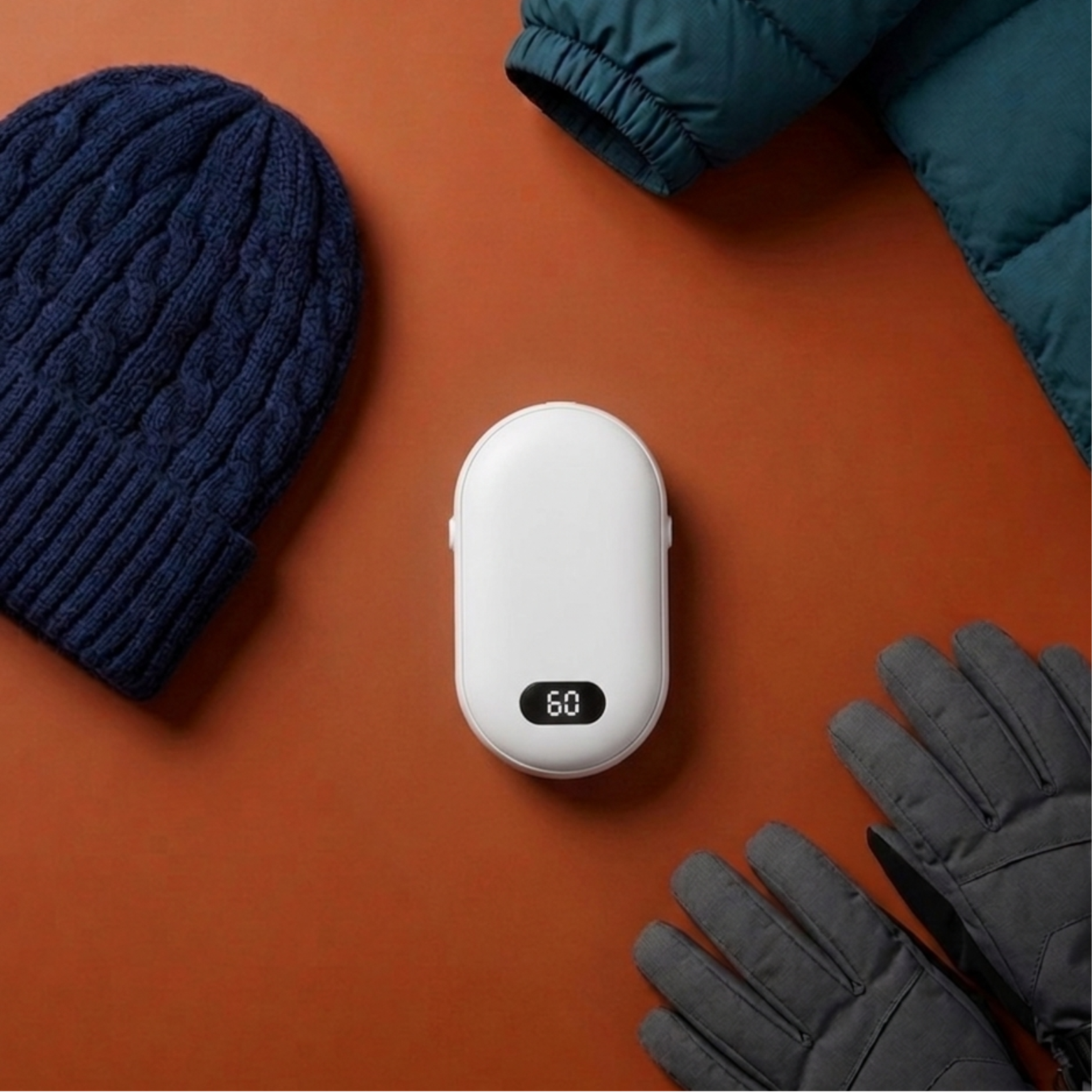 Rechargeable Hand Warmer Power Bank 2-in-1 Mini Electric Heater