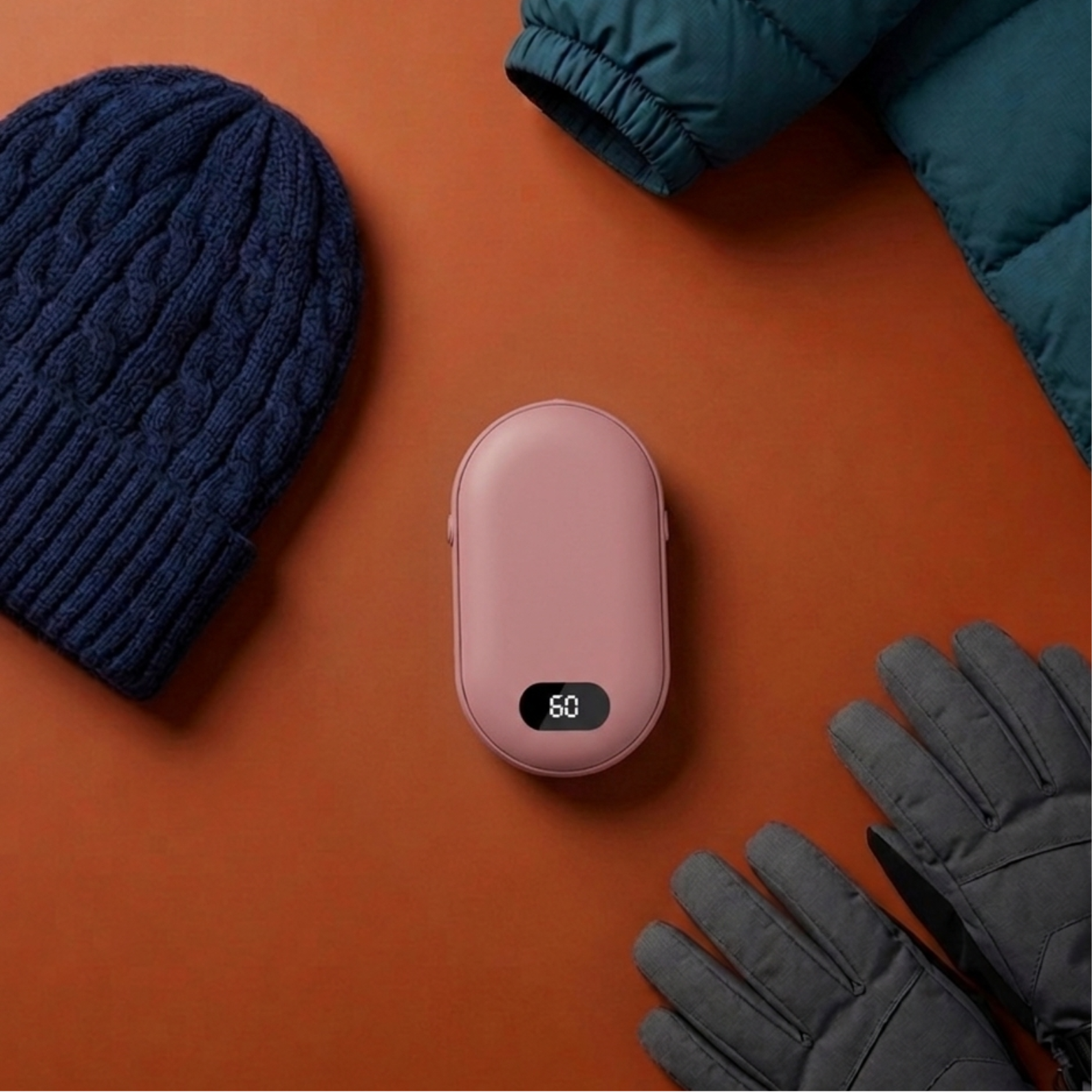 Rechargeable Hand Warmer Power Bank 2-in-1 Mini Electric Heater