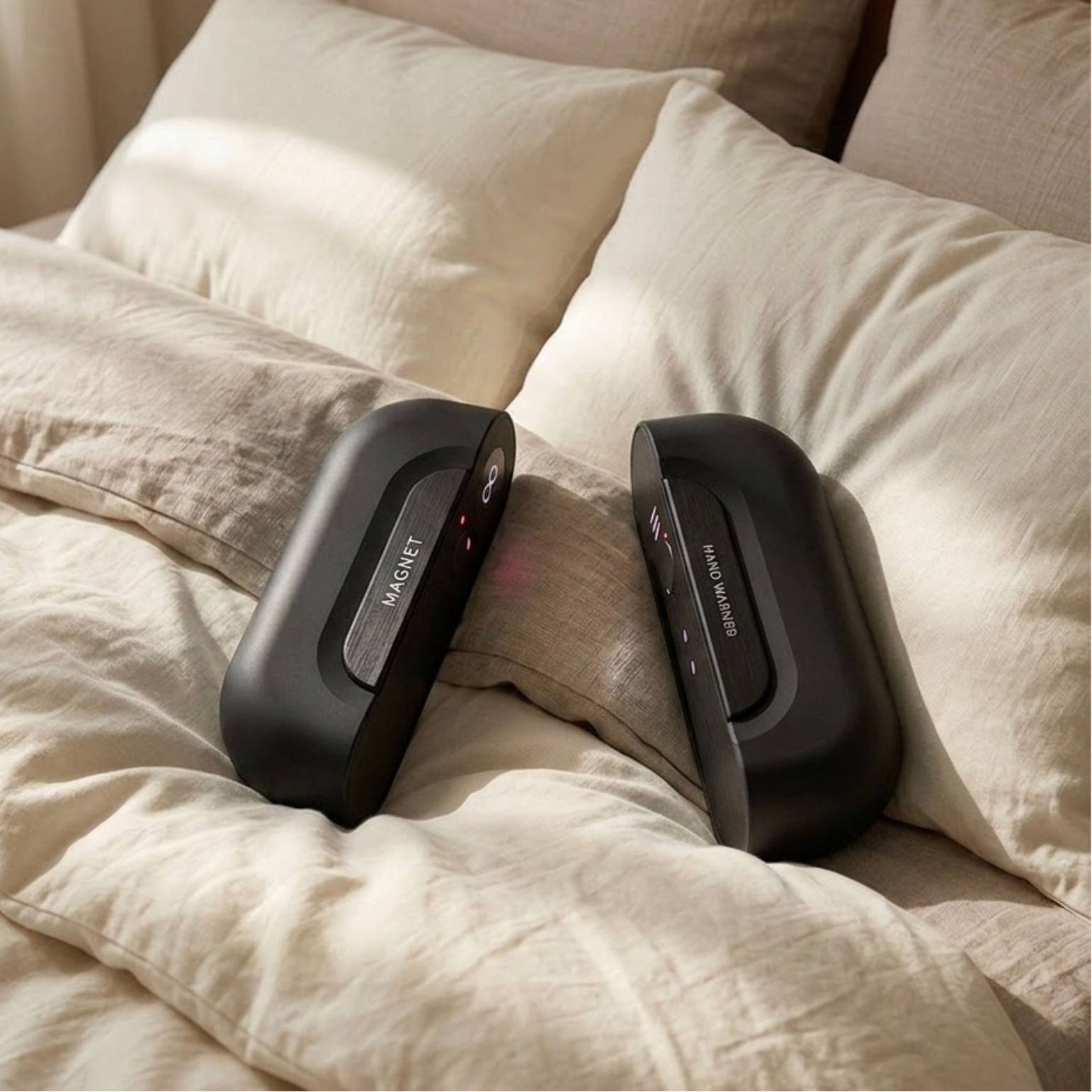 Rechargeable Magnetic Split-Type Design Hand Warmers Skin-Friendly Material