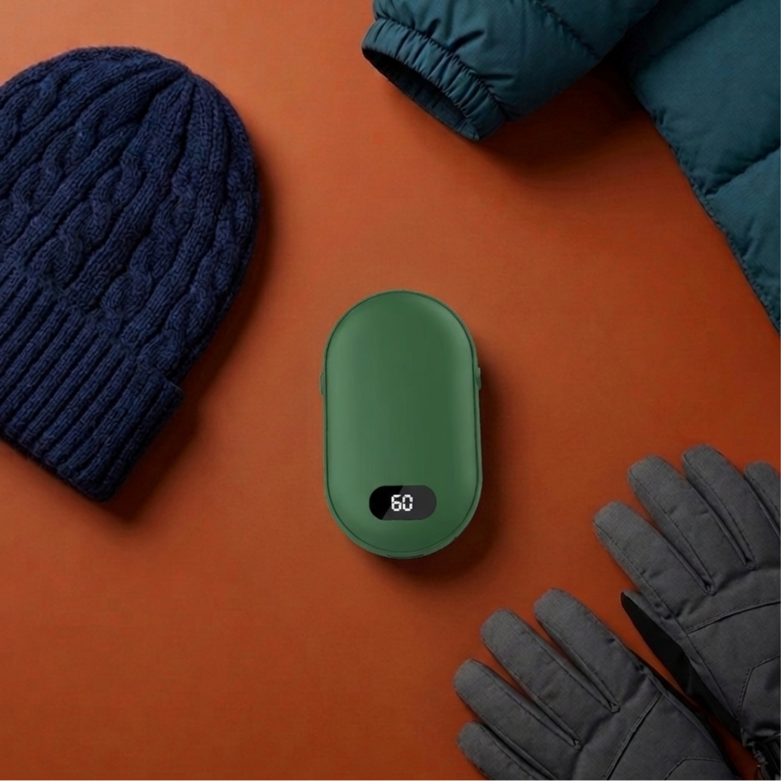 Rechargeable Hand Warmer Power Bank 2-in-1 Mini Electric Heater