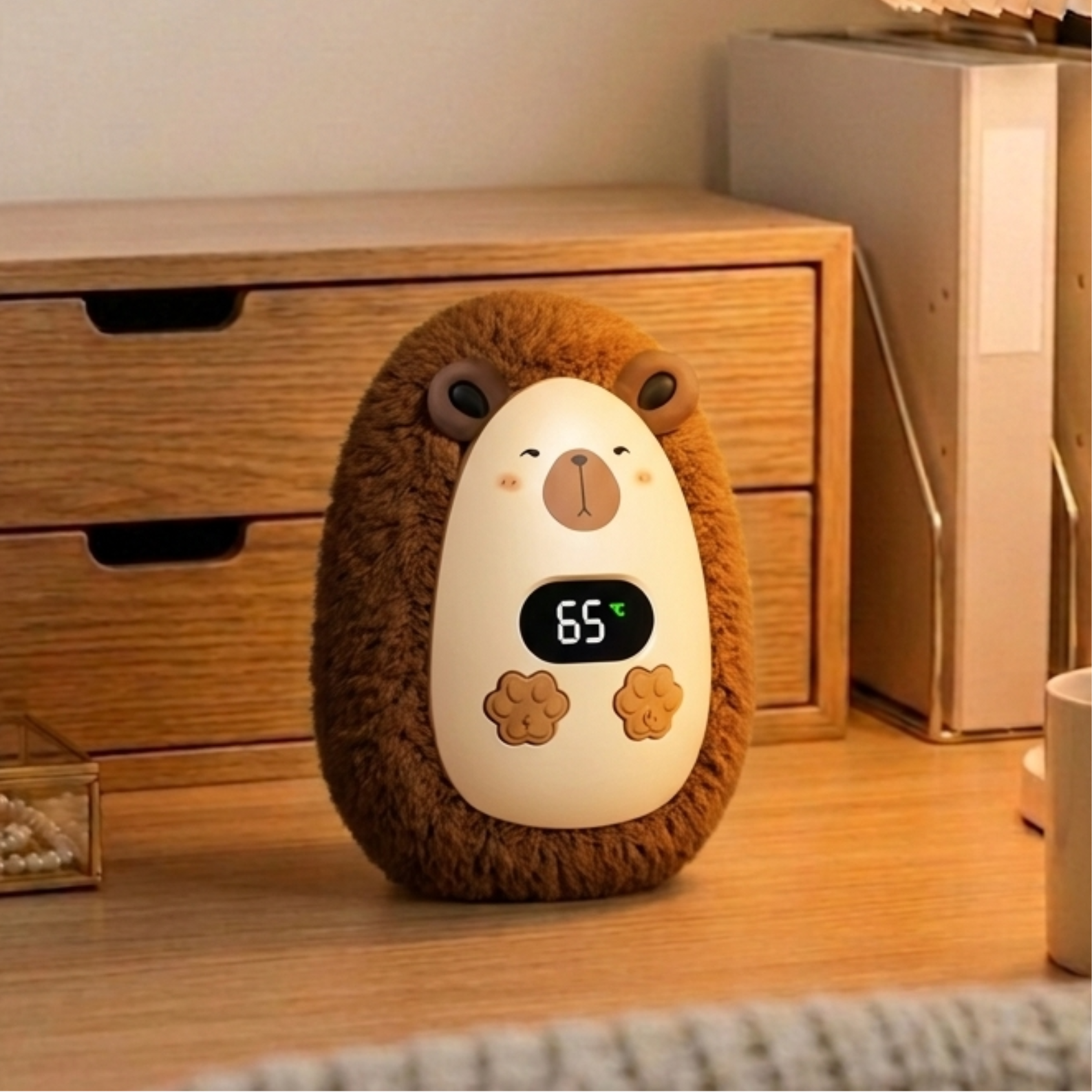 Plushy Hand Warmer Winter Mini Portable Smart Temperature Control