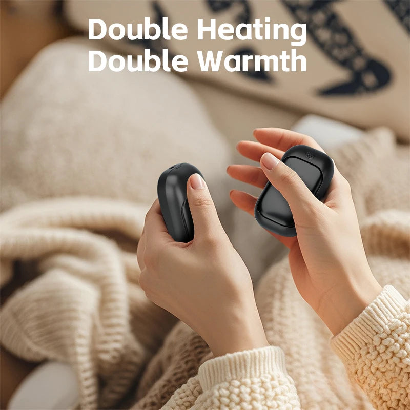Rechargeable Magnetic-Split 2-in-1 Multi-Level Heating Hand Warmers